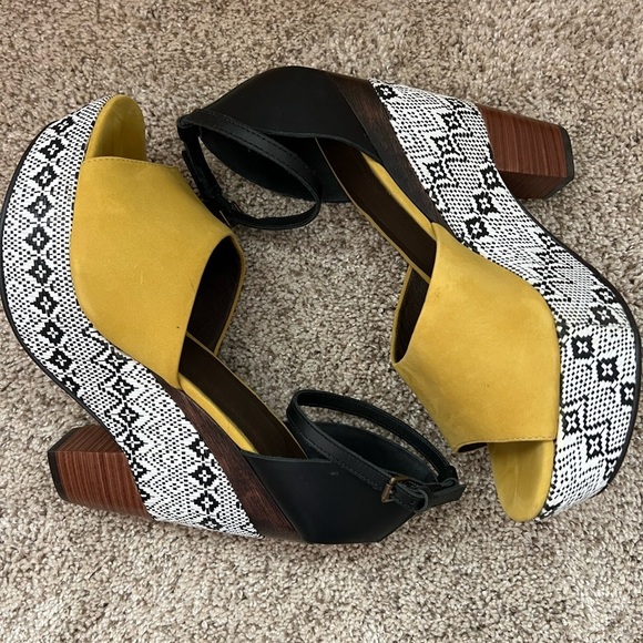 Anthropology Holding Horses wedges -9 1/2 - Picture 3 of 9